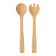 Ukiyo bamboo salad cutlery 2 pcs set