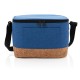 Two tone cooler bag with cork detail