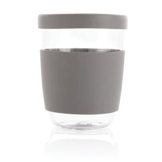 Ukiyo borosilicate glass with silicone lid and sleeve