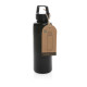 RCS certified recycled PP water bottle with handle