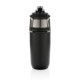 Vacuum stainless steel dual function lid bottle 1L